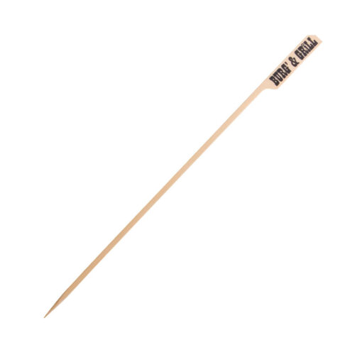 Brochette en bambou en forme de fusil 210 mm